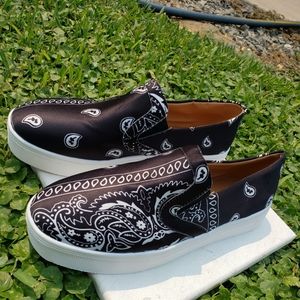 Bandana Platform Shoes